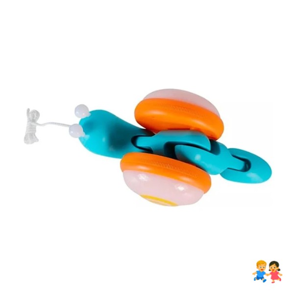 Juguete Para Bebés Y Niños Caracol De Arrastre Con Luces Led.