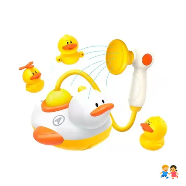 Juguete Para Bañera Niños De Ducha De Pato Ventosa.