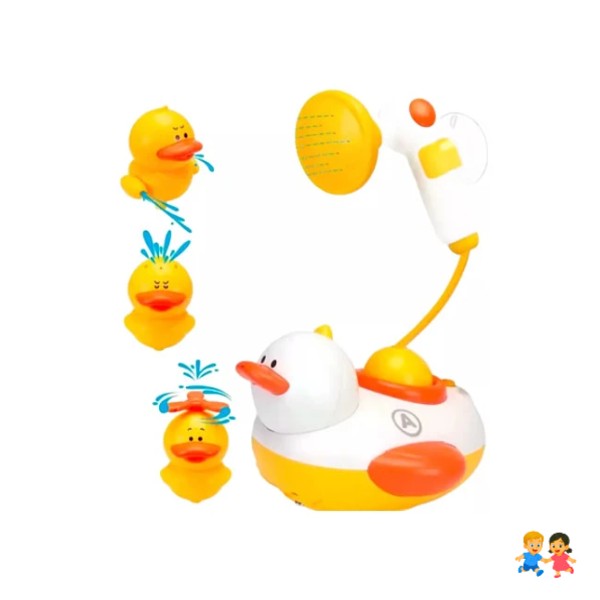 Juguete Para Bañera Niños De Ducha De Pato Ventosa.