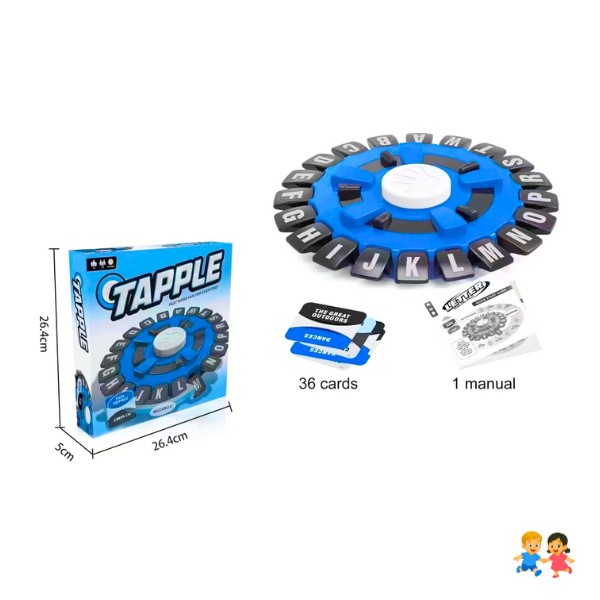Juego De Palabras -Juego De Mesa Familiar Tapple.