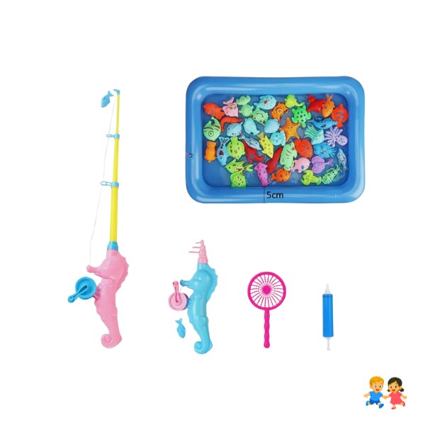 Pesca Milagrosa Piscina Juego 40 Piezas Regalo Niños.