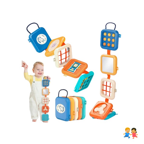 Tablero Sensoriales Interactivo Montessori Juego Educativo.