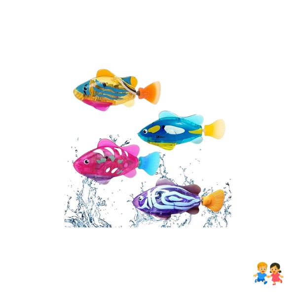 Juguete Pescado Robot Acuático Interactivo.