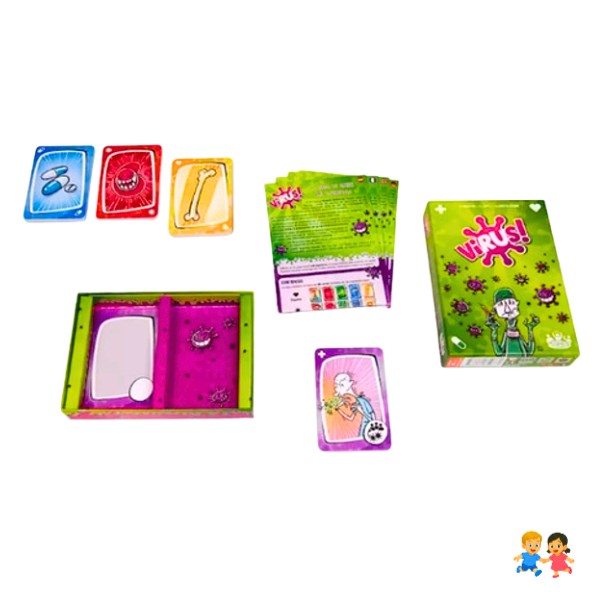 Juego De Cartas Virus.