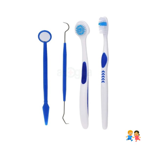 Set De 6 Kit Limpieza Y Cuidado Dientes Higiene Dental.