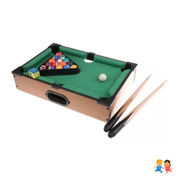 Juego De Mesa Madera Billar.