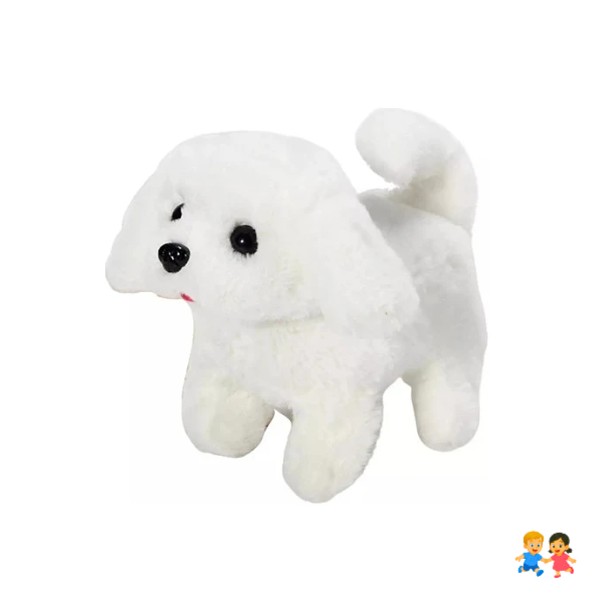 Juguete Perro Peluche Interactivo Electrónico Mueve Y Ladra.