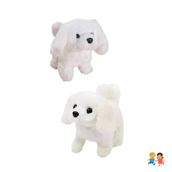 Juguete Perro Peluche Interactivo Electrónico Mueve Y Ladra.