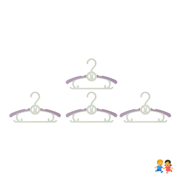 Set De 5 Colgadores De Ropa Antideslizantes.