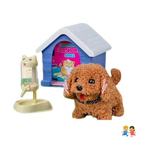 Set Perro Interactivos Peluche De Juguete Eléctrico Niños.