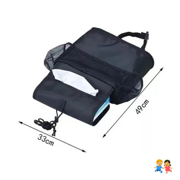 Organizador Para Asiento De Auto Con Compartimiento Térmico.