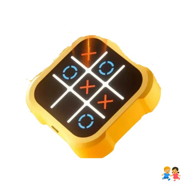 Consola Portátil De Rompecabezas Tic Tac X-O.