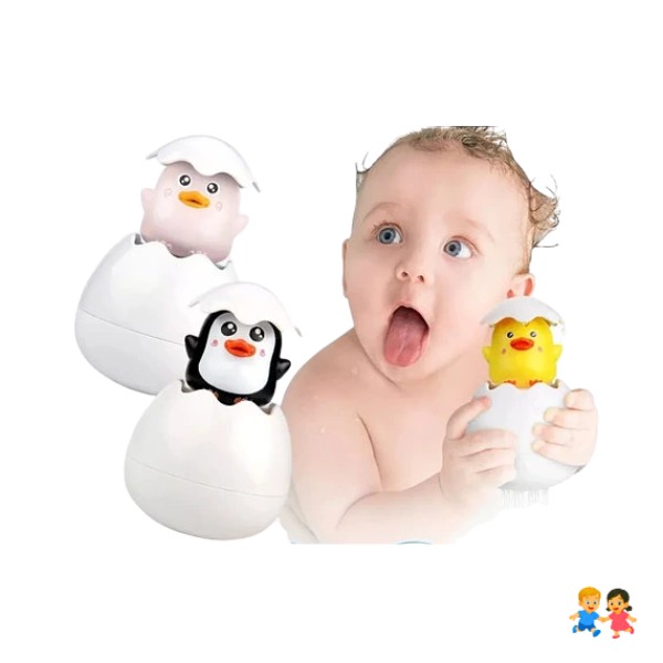 Huevo Pingüino Lanza Agua.