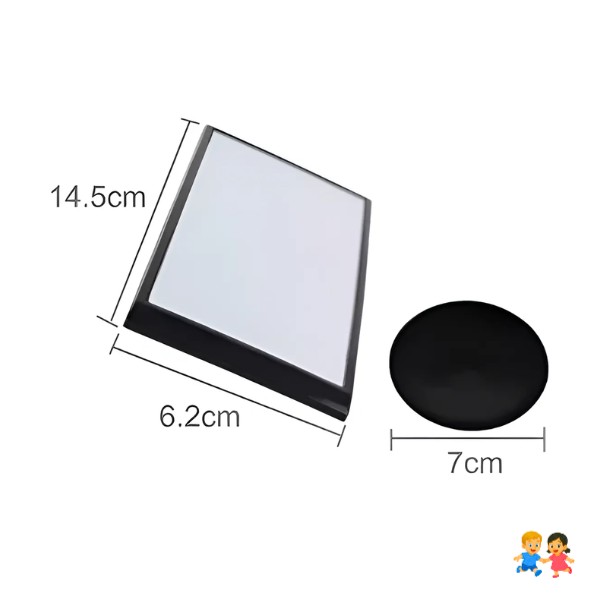 Espejo Retrovisor 2 En 1 Niños - Bebé Para Auto.