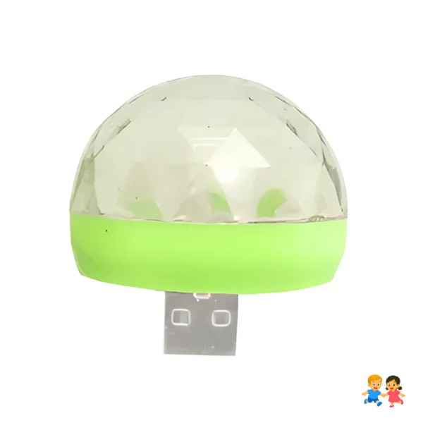 Bola Mágica Disco Mini Discoteca Usb Auto.