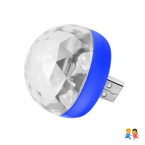 Bola Mágica Disco Mini Discoteca Usb Auto.