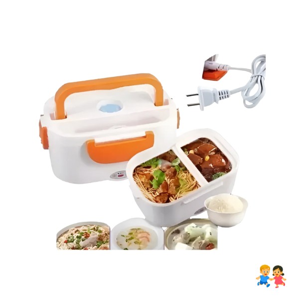 Calentador De Comida Portátil Lonchera Eléctrico Calentador.