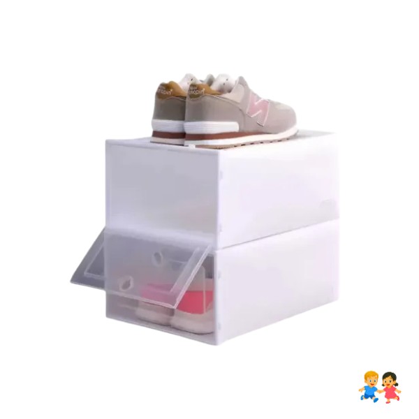 Cajones Organizadores De Zapato Apilable Pack 6 Unidades.