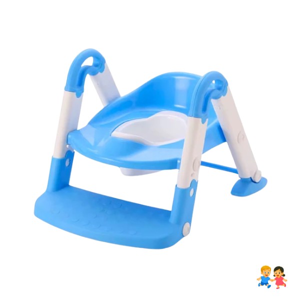 Pelela Asiento Adaptador Escalera Inodoro Wc 3 En1 Niños.