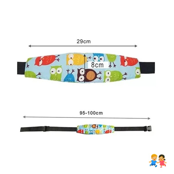 Sujetador Cabeza Bebé Niño Silla De Auto Sostenedor Cabeza