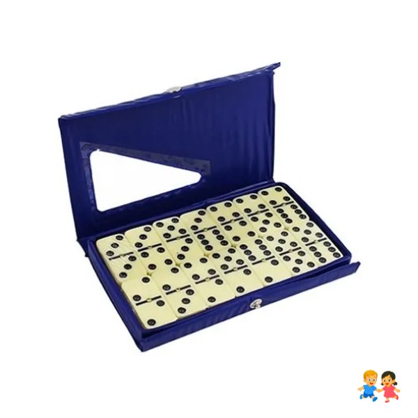 Set Domino Con Estuche 28 Piezas.