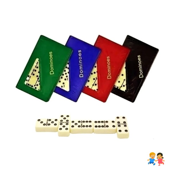 Set Domino Con Estuche 28 Piezas.