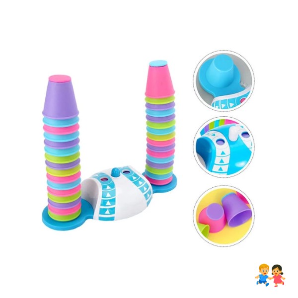 Divertidos Vasos Apilables Para Niños.