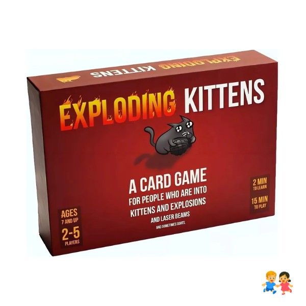 Juego De Cartas Exploding Kittens Original.
