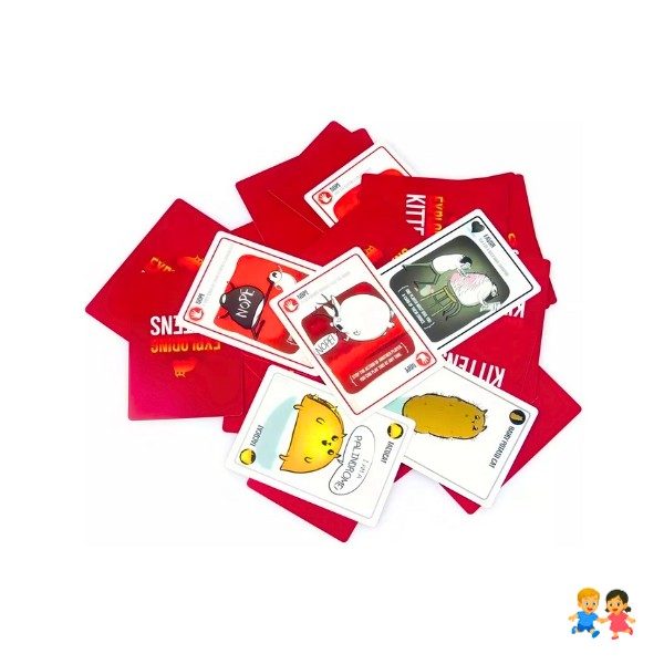 Juego De Cartas Exploding Kittens Original.