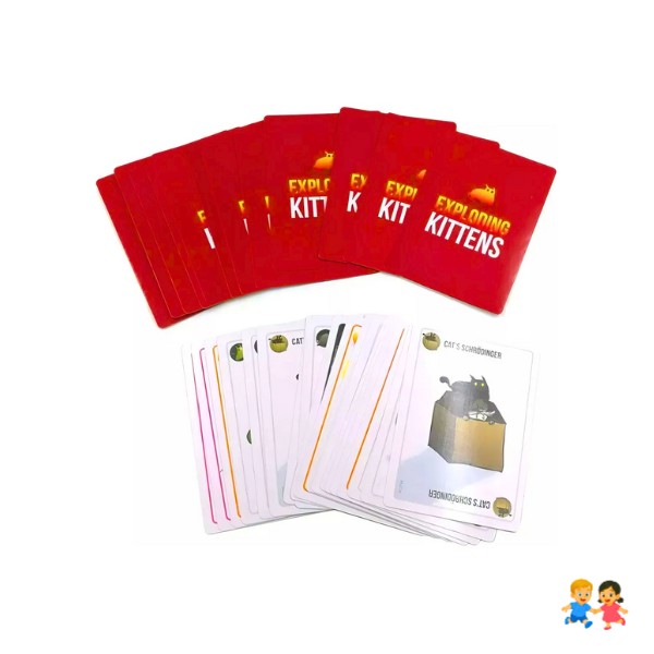 Juego De Cartas Exploding Kittens Original.