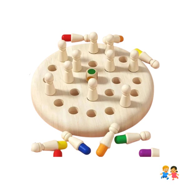 Juego Montessori De Memoria Para Adulto Niños Memorice.