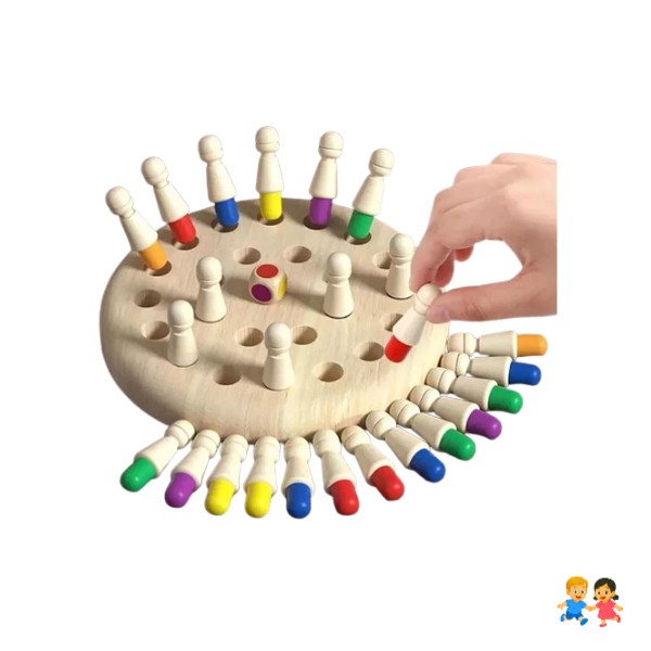 Juego Montessori De Memoria Para Adulto Niños Memorice.