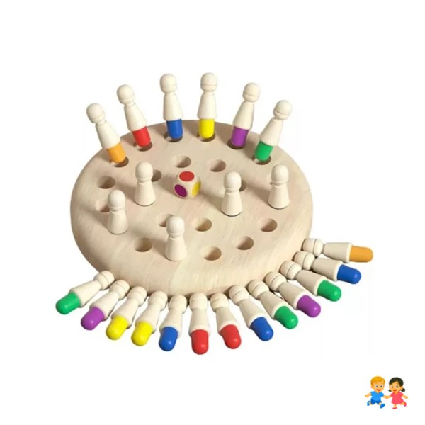 Juego Montessori De Memoria Para Adulto Niños Memorice.