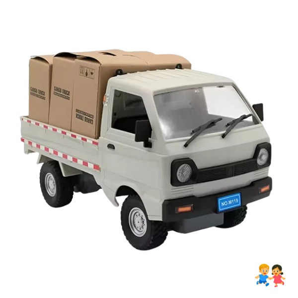 Carrito Furgón Control Remoto Camión Recargable