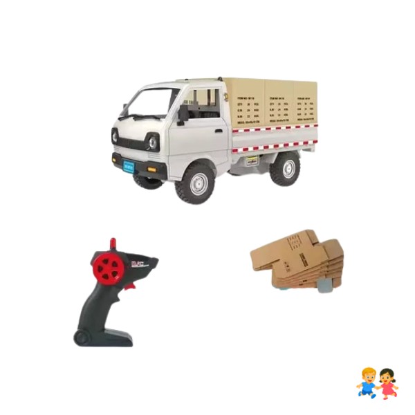 Carrito Furgón Control Remoto Camión Recargable