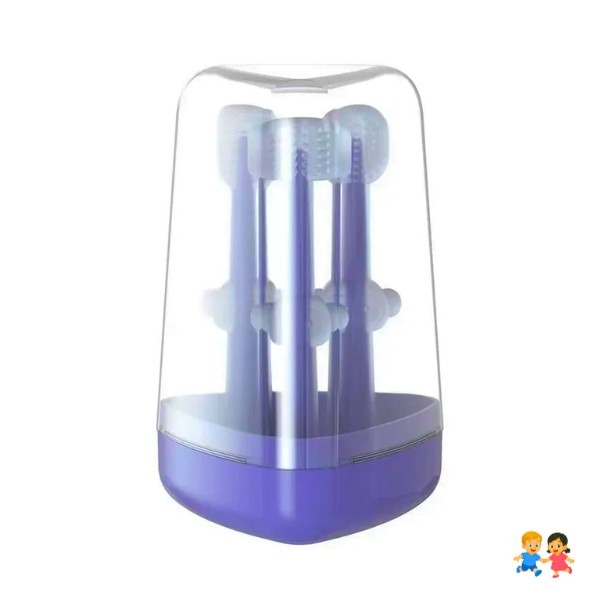 Set Cepillos De Dientes Para Bebe Con Estuche.