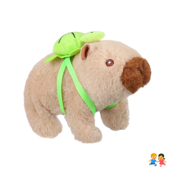 Peluche Capibara Robot Camina Habla Salta Juguete.