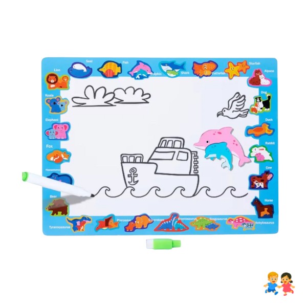 Puzzle Encaje Rompecabeza 3d Juego De Madera Didáctico.