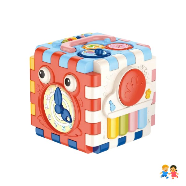 Juguete Cubo Armable 6 Funciones.