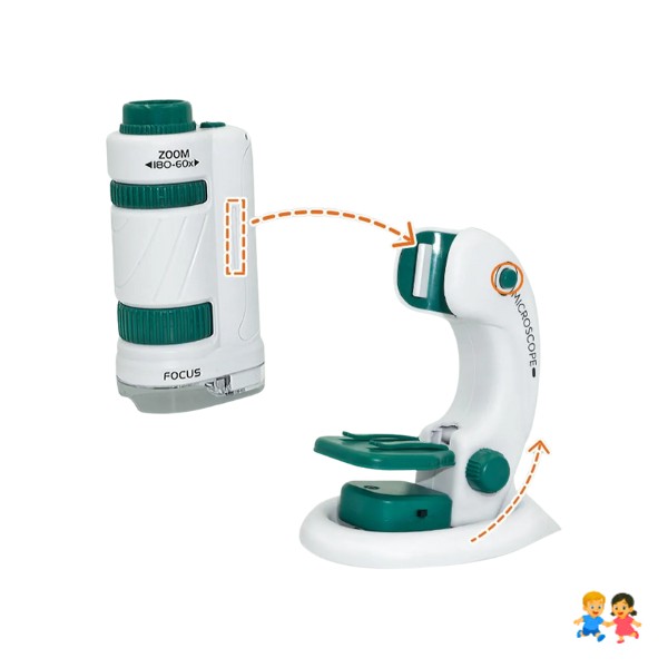 Microscópico Educacional Portátil Para Niños.