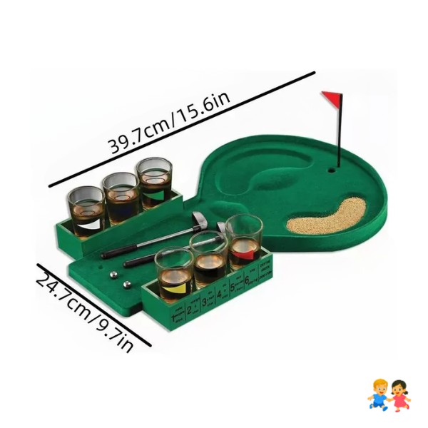 Juego De Mesa Mini Golf Shot Juego Shot Fiesta Con Accesorio.