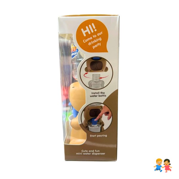 Juguete Capi Mini Dispensador De Agua Capibara.