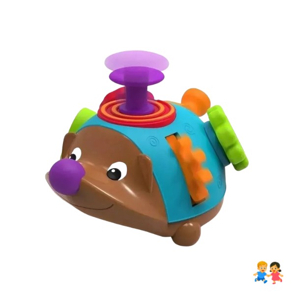 Juguete Didáctico Para Niños Erizo Estimulación Sensorial.