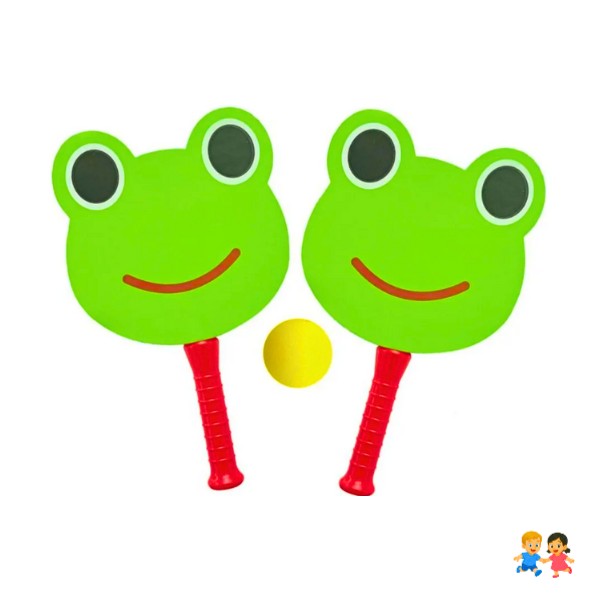 Juego De Paletas Suave De Rana Bebé.
