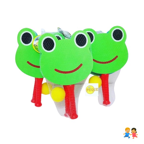 Juego De Paletas Suave De Rana Bebé.