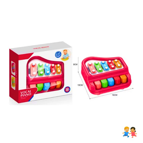 Juego De Piano Xilófono Musical Para Niños (as).