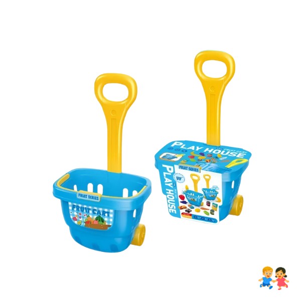Carro De Compras Supermercado + Accesorios Juguete Niños.