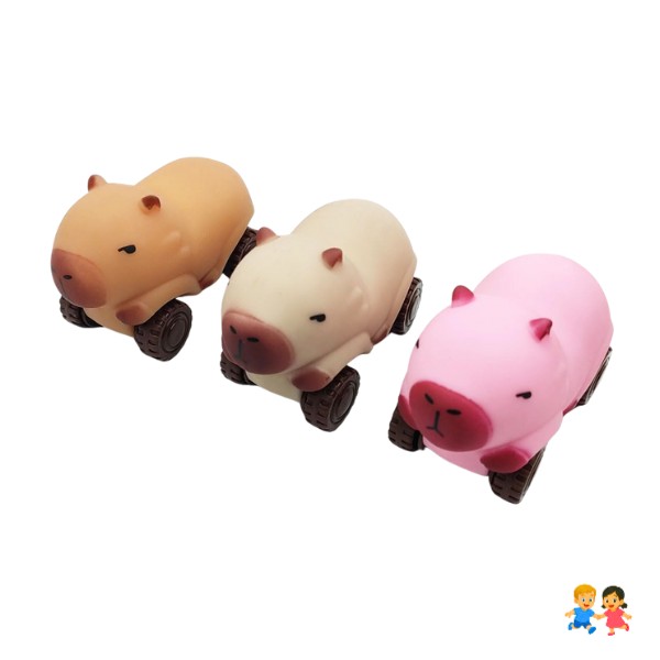 Capibara Carrito Squishy Juguete Elástico Flexible.