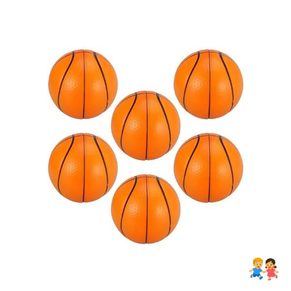 Pelota Deportes Anti Estrés Espuma 7cm Sorpresa Cumple.