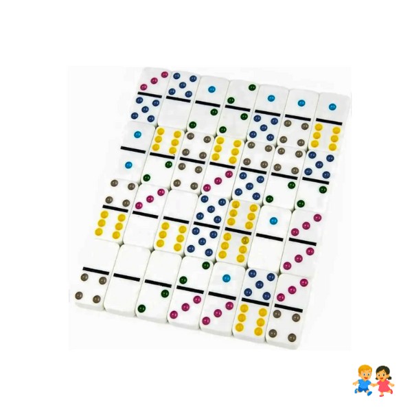 Juego Domino Caja Metálica 28 Piezas , Juegos De Mesa.